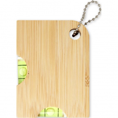 Logotrade promotional item image of: Levo bamboo bottle opener with level 