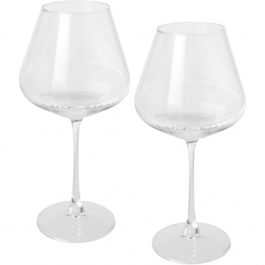 Logotrade promotional product picture of: Rosso 2-piece wine glass set 