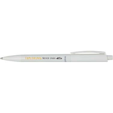 Logo trade advertising product photo of: Martha recycled plastic ballpoint pen