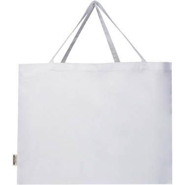 Logotrade promotional item picture of: Odessa 220 g/m² GRS recycled cotton large tote bag