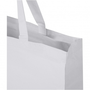 Logo trade business gift photo of: Odessa 220 g/m² GRS recycled cotton large tote bag