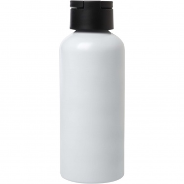 Logotrade promotional merchandise picture of: Trinity 600 ml RCS certified recycled aluminium water bottle with RPET lid