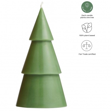 Logo trade promotional products picture of: Originalhome Xmas tree candle - L