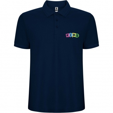 Logo trade promotional giveaways picture of: Pegaso Premium short sleeve kids polo