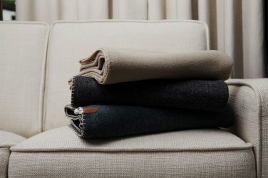 Logo trade promotional gift photo of: VINGA Bilton recycled blanket