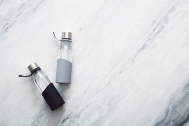 Logo trade promotional giveaway photo of: VINGA Lean Glass Water Bottle