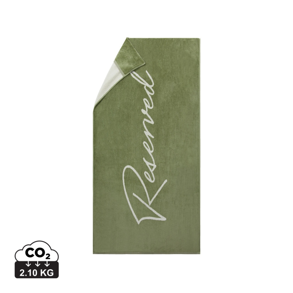 Logotrade promotional item picture of: Vinga Lounge chair towel