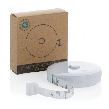 Logo trade promotional gifts image of: RCS recycled plastic tailor tape