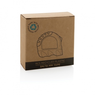 Logotrade promotional gift image of: RCS recycled plastic 5M/19 mm tape