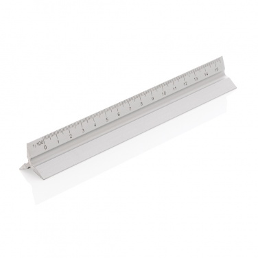 Logotrade promotional item picture of: 15cm. Aluminum triangular ruler