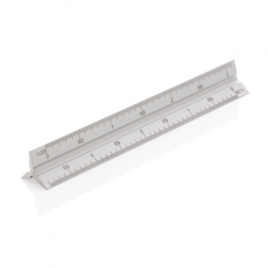 Logotrade promotional gift picture of: 15cm. Aluminum triangular ruler