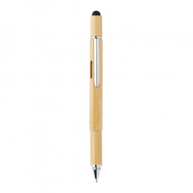 Logotrade advertising product image of: Bamboo 5-in-1 toolpen
