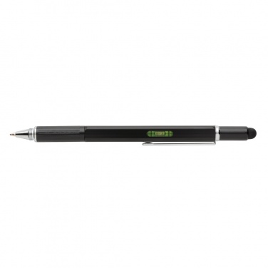 Logo trade promotional giveaway photo of: 5-in-1 aluminium toolpen