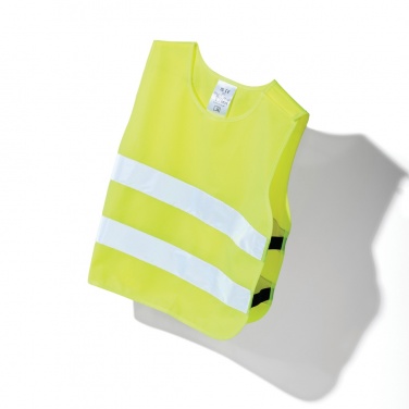Logotrade promotional items photo of: GRS recycled PET high-visibility safety vest 3-6 years