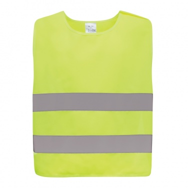 Logotrade promotional gift image of: GRS recycled PET high-visibility safety vest 7-12 years