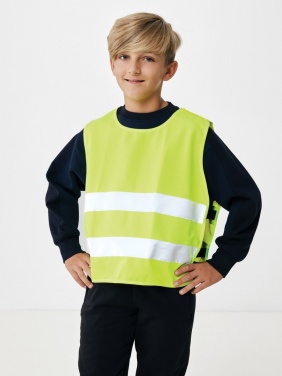 Logotrade corporate gift picture of: GRS recycled PET high-visibility safety vest 7-12 years