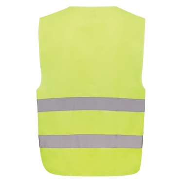 Logo trade promotional items image of: GRS recycled PET high-visibility safety vest