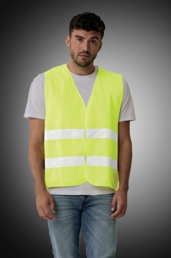 Logotrade corporate gift picture of: GRS recycled PET high-visibility safety vest