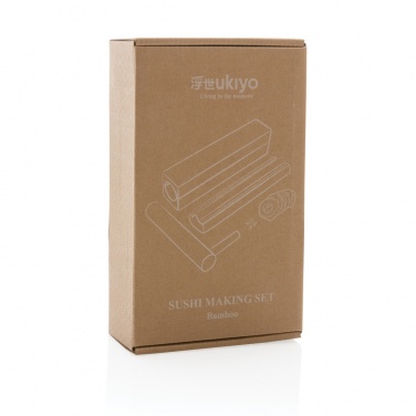 Logo trade corporate gifts image of: Ukiyo bamboo sushi making set