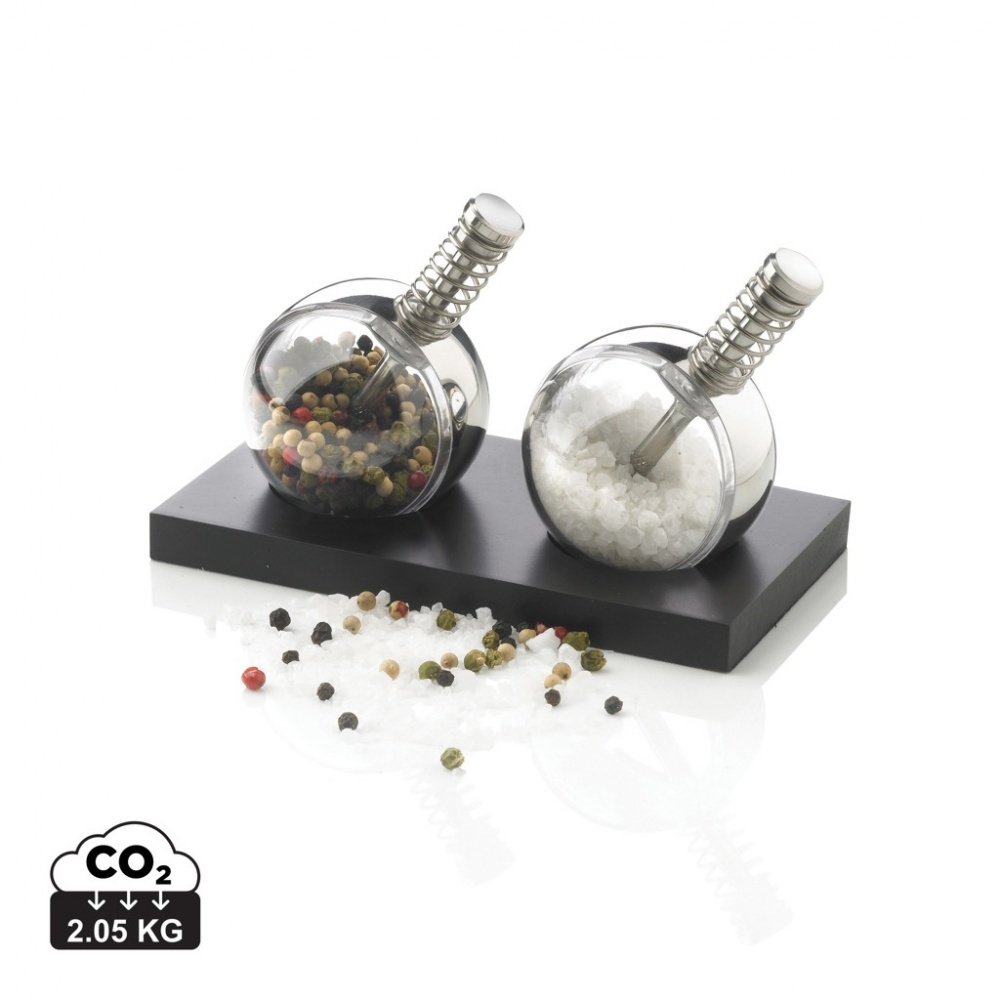 Logo trade promotional item photo of: Planet pepper & salt set