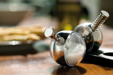 Logo trade promotional giveaways picture of: Planet pepper & salt set