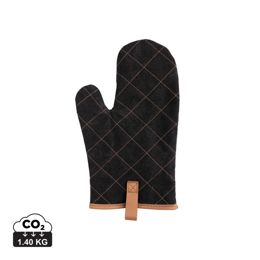 Logotrade promotional giveaway picture of: Deluxe canvas oven mitt
