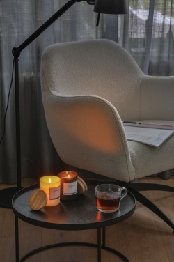 Logotrade promotional item picture of: Ukiyo deluxe scented candle with bamboo lid