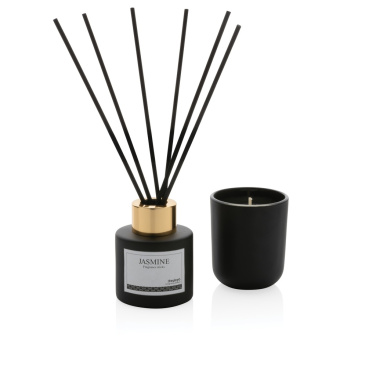 Logo trade promotional product photo of: Ukiyo candle and fragrance sticks gift set