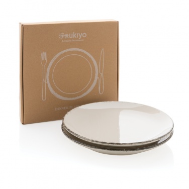 Logotrade promotional merchandise picture of: Ukiyo dinner plate set of 2