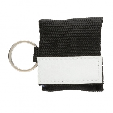 Logo trade promotional items image of: Keychain CPR mask