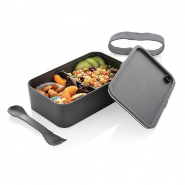 Logotrade promotional gift picture of: PP lunchbox with spork