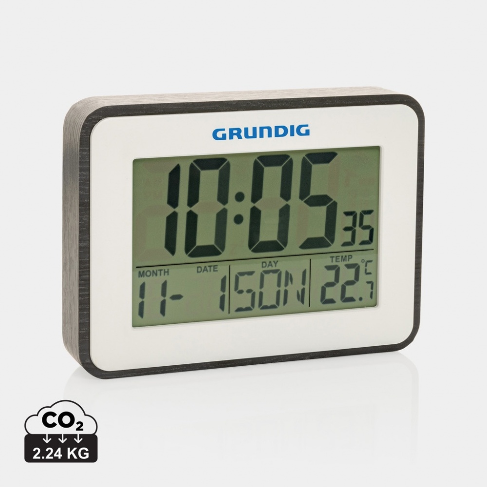 Logotrade corporate gifts photo of: Grundig weatherstation alarm and calendar