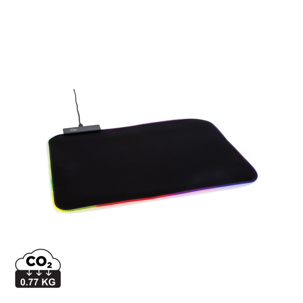 Logo trade promotional merchandise image of: RGB gaming mousepad