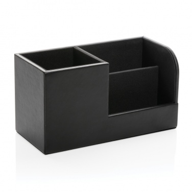 Logo trade promotional merchandise picture of: Swiss Peak RCS recycled PU Desk organiser