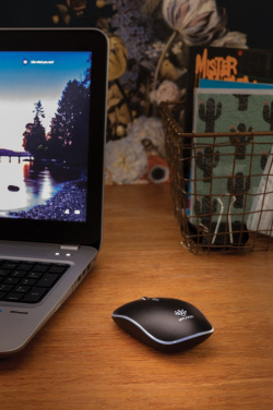 Logotrade advertising product picture of: Light up logo wireless mouse