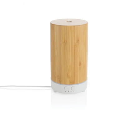 Logo trade promotional merchandise image of: RCS recycled plastic and bamboo aroma diffuser
