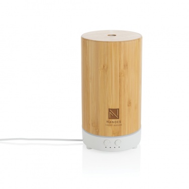 Logo trade promotional items image of: RCS recycled plastic and bamboo aroma diffuser