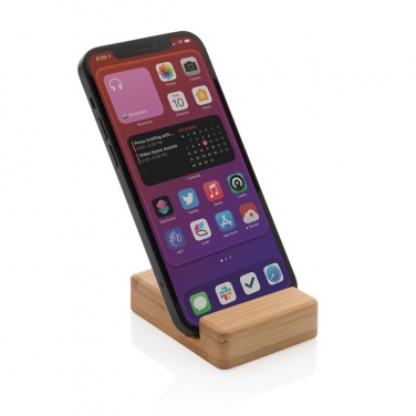Logotrade promotional merchandise photo of: Bamboo phone stand XD