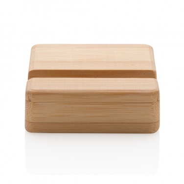 Logo trade promotional products image of: Bamboo phone stand XD