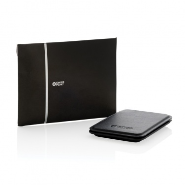 Logo trade promotional items picture of: Magstand RCS recycled PU magnetic phone wallet with stand