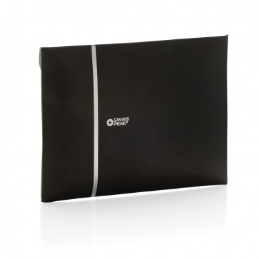 Logo trade promotional gifts picture of: Magstand RCS recycled PU magnetic phone wallet with stand
