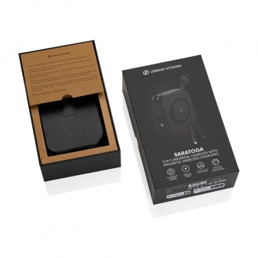 Logotrade promotional giveaway image of: Urban Vitamin Saratoga 5 in 1 universal charger