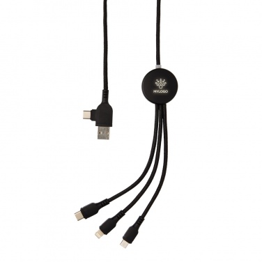 Logotrade advertising product image of: Light up logo 6-in-1 cable
