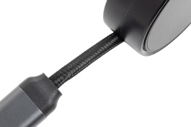 Logo trade promotional items image of: Terra RCS recycled aluminium retractable 6 in 1 cable