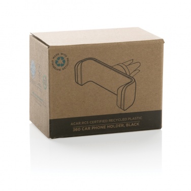 Logotrade advertising product image of: Acar RCS recycled plastic 360 degree car phone holder