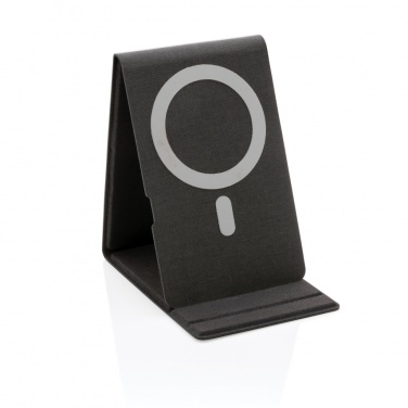 Logo trade promotional merchandise picture of: Artic Magnetic 10W wireless charging phone stand