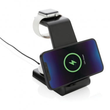 Logo trade promotional products picture of: Urban Vitamin Fairfield 3 in1 RCS rplastic charger