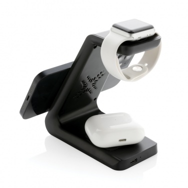 Logo trade promotional giveaways image of: Urban Vitamin Fairfield 3 in1 RCS rplastic charger