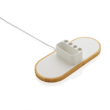 Logotrade business gift image of: Ontario RCS rplastic 10W dual wireless