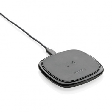 Logo trade promotional merchandise picture of: Philips 10W Qi wireless charger